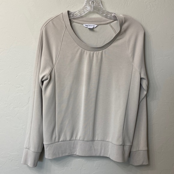Athleta seasoft scoopneck sweatshirt size XS. - Picture 1 of 10